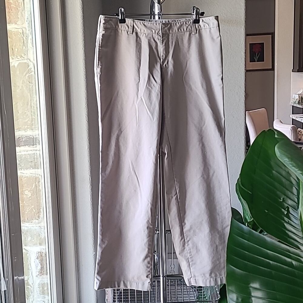Flynn O'hara Uniform Khaki Pants Girls Juniors‎ 15J EUC
